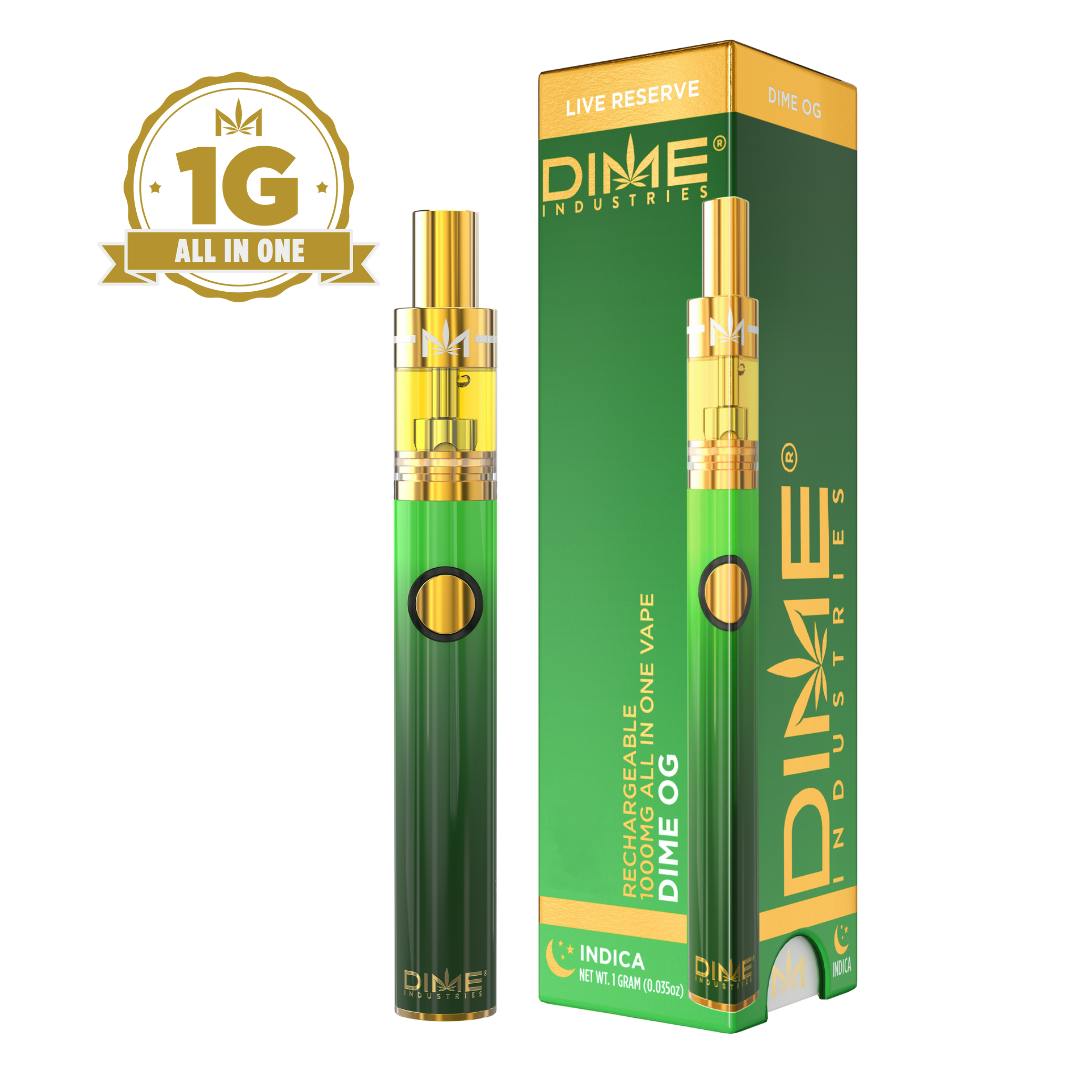 Photograph of product: DIME Live Reserve AIO - Dime OG