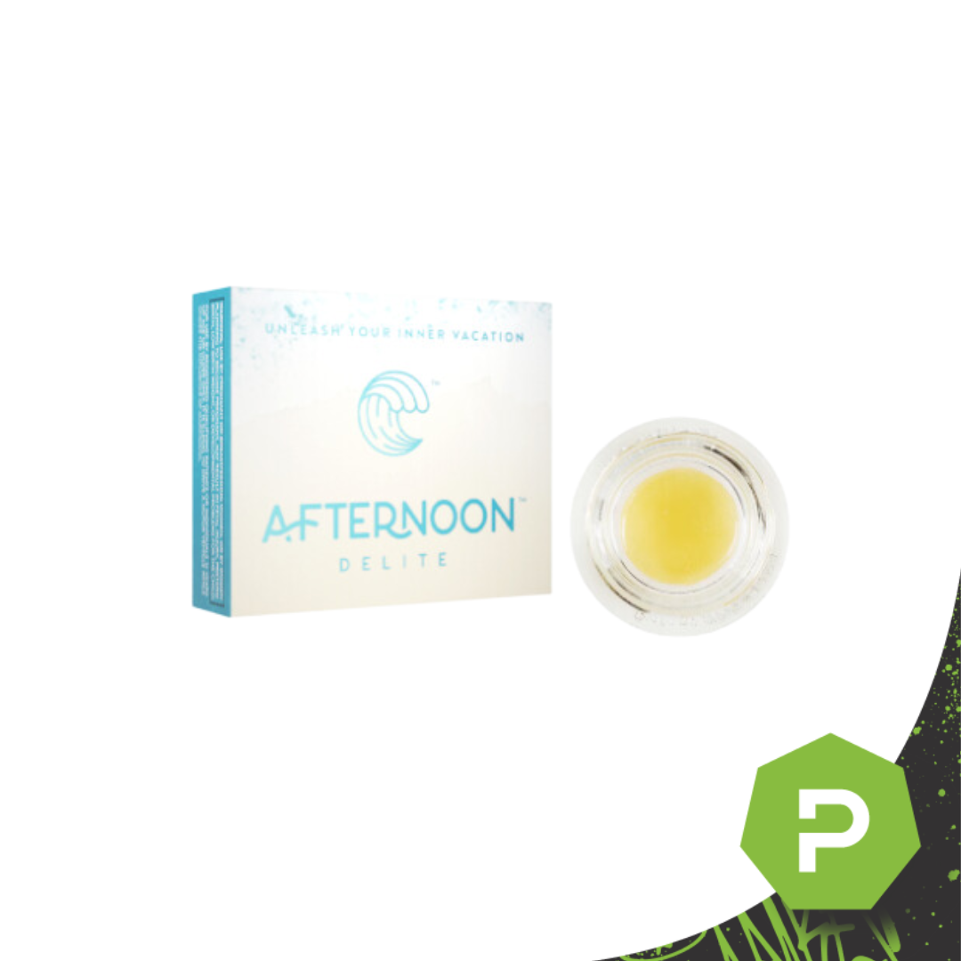 Photograph of product: Afternoon Delite | 1g Live Resin | Lilac Diesel