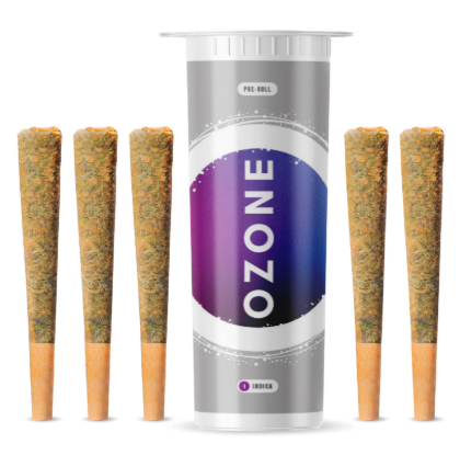 Photograph of product: 5 PACK - Gorilla Chem OG 0.5g Prerolls (2.5g)