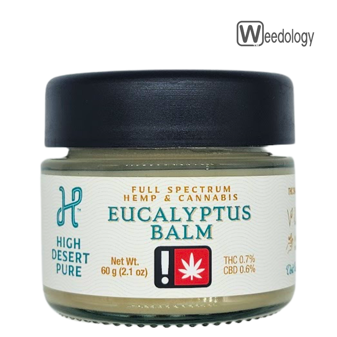 Photograph of product: High Desert Pure 2.1oz EUCALYPTUS 1:1:1 Balm