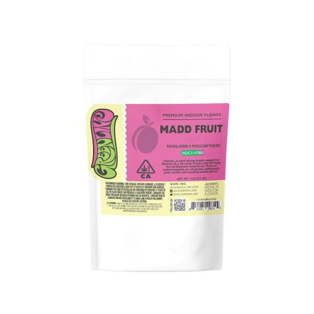 Photograph of product: MADD FRUIT 14G - 