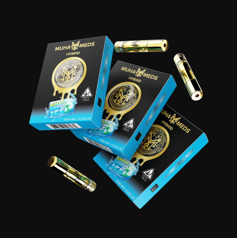 Photograph of product: Muha Meds Cartridge | Apple Gelato Ice - Hybrid