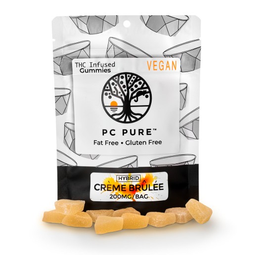 Photograph of product: PC Pure Creme Brulee Gummies 200mg Rec