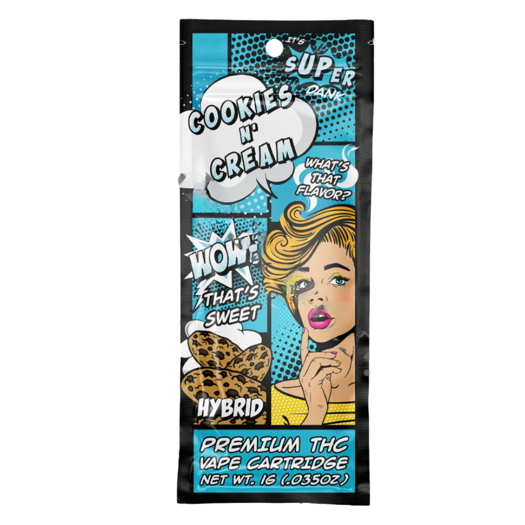 Photograph of product: Super Dank - Cookies n Cream - Distillate Cartridge