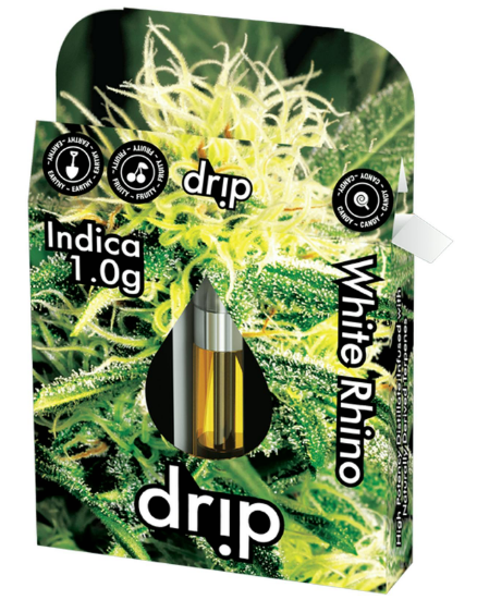 Photograph of product: Drip White Rhino Vape