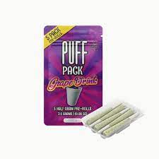 Photograph of product: Grape Drink 5pk Pre Rolls - 2.5g
