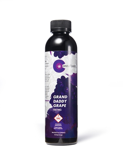 Photograph of Product: CannaPunch - Grand Daddy Grape (H) 100mg