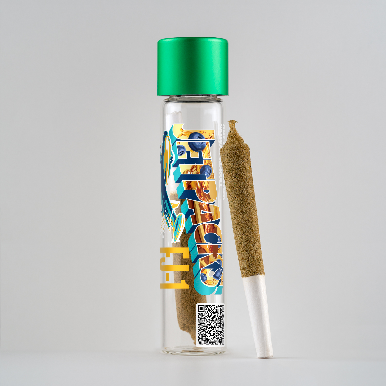 Photograph of product: Jetpacks | FJ-1 | Blueberry Pancakes Infused | Oui'd
