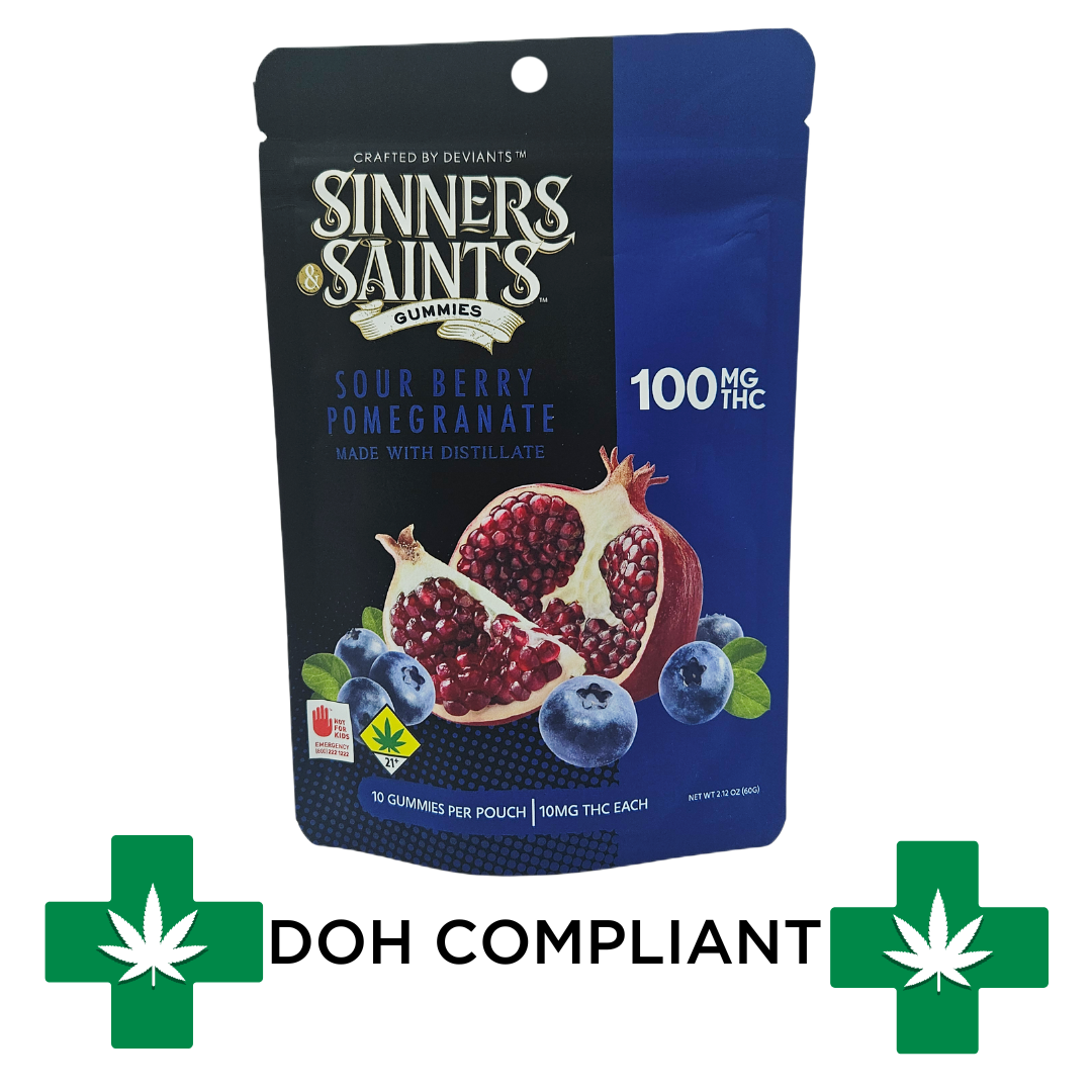 Photograph of Product: DOH | Berry Pomegranate Gummies | 10pk