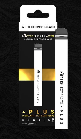 Photograph of product: Mitten Extracts Slurricane 1g Disposable