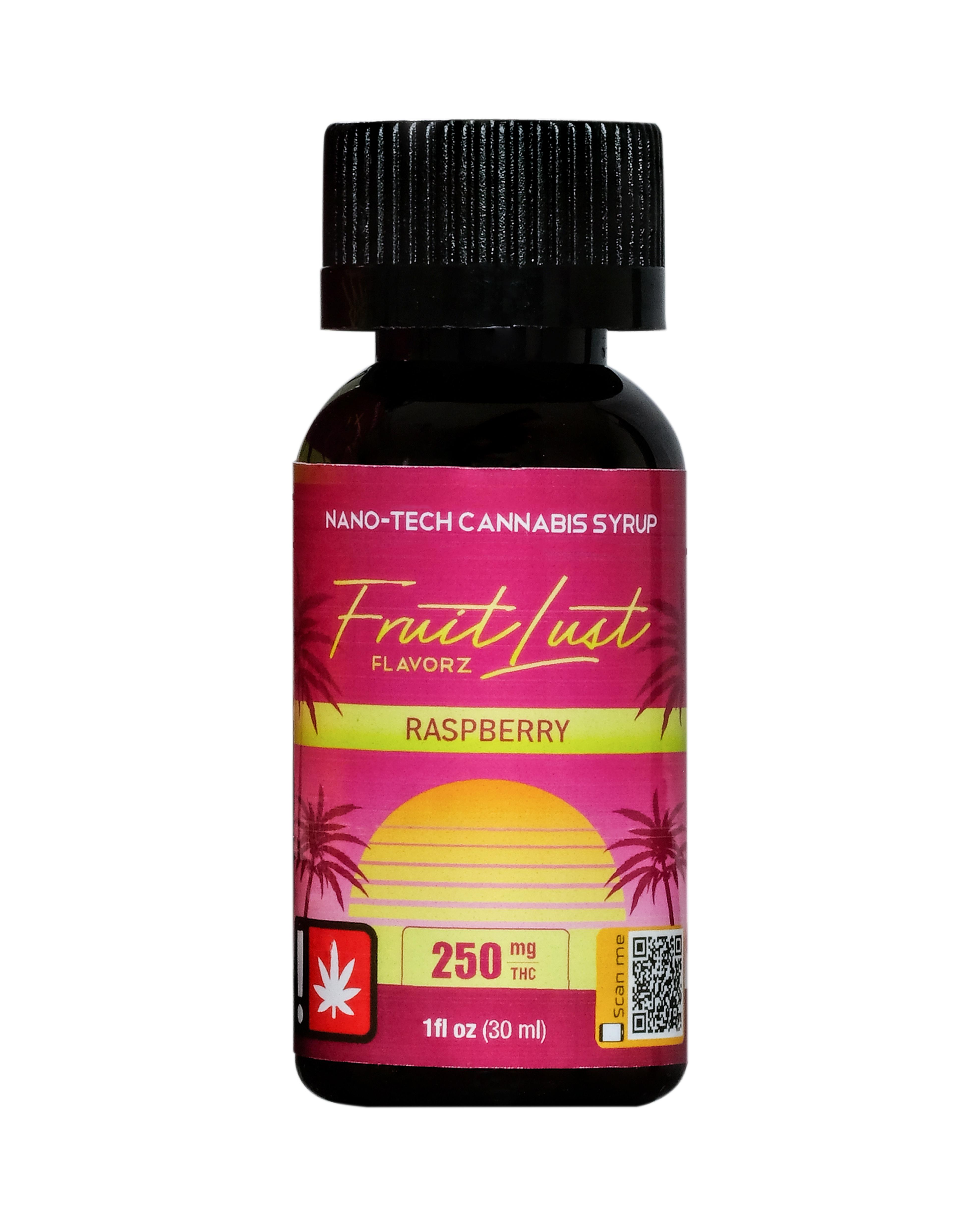 Photograph of product: Raspberry Syrup | 4oz | 1000mg