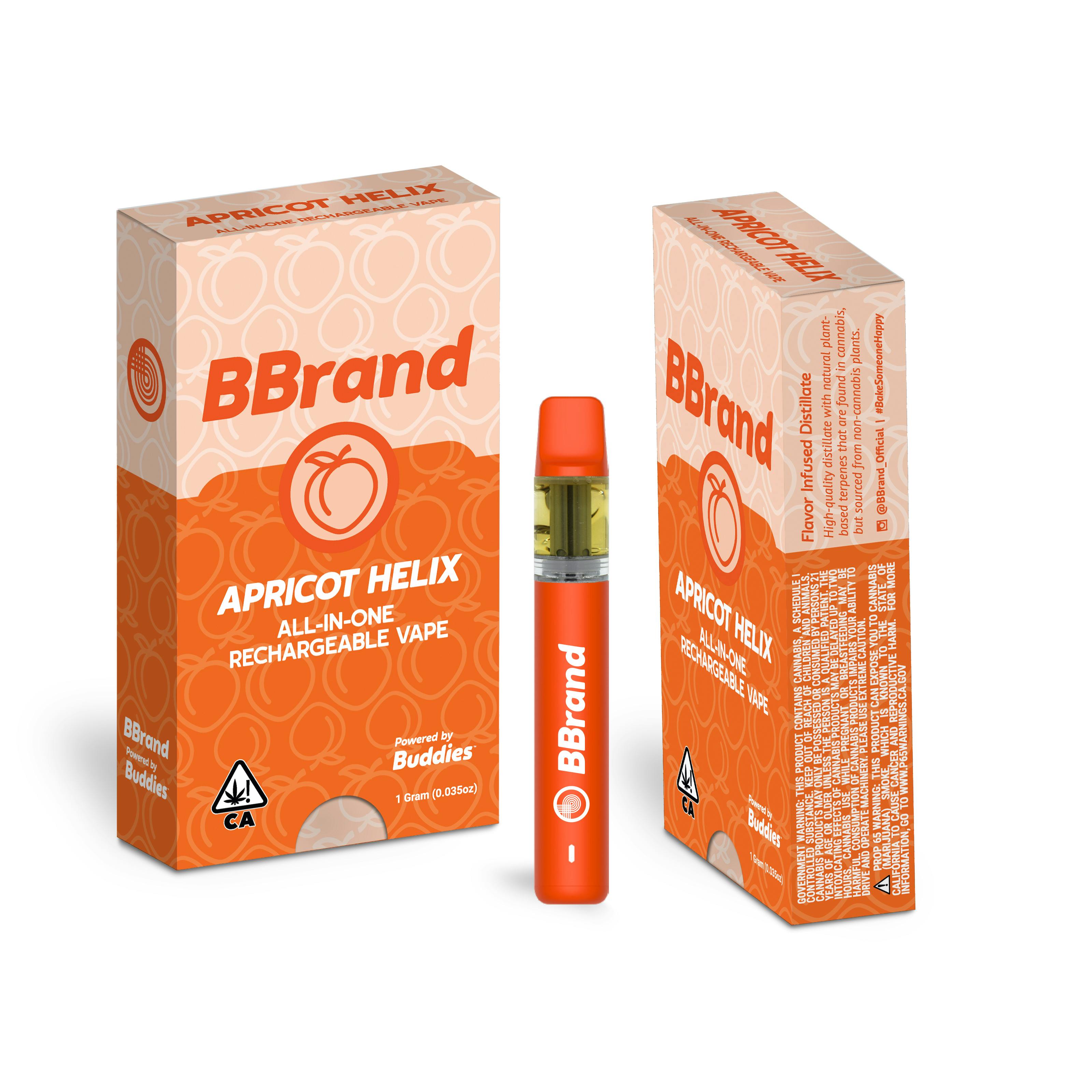 Photograph of product: BBrand | Apricot Helix All-In-One | 1g