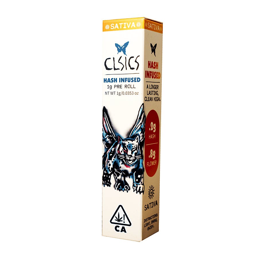 Photograph of product: CLSICS - Oui'd PACIFIC COOLER 1G au chocolat INFUSED PRE ROLL
