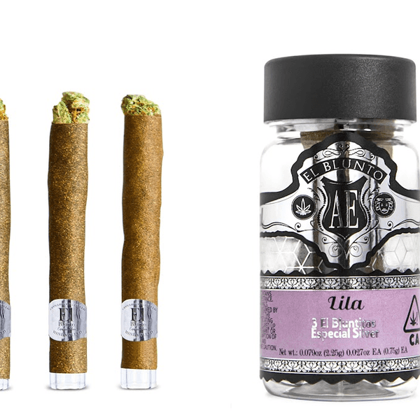 Photograph of product: Lila - 2.25g Bluntito 3pk | El Blunto