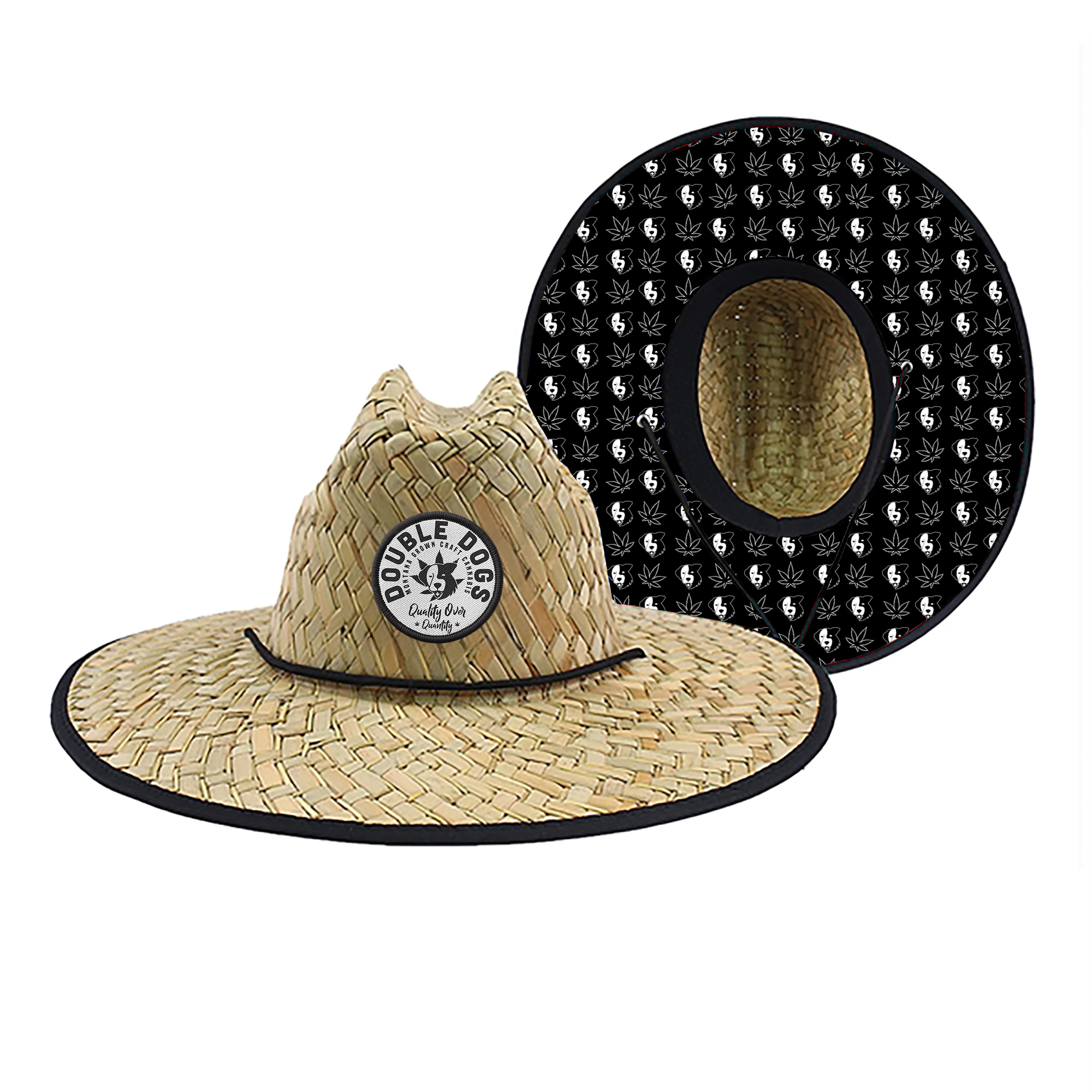 Photograph of product: Double Dogs Straw Hat