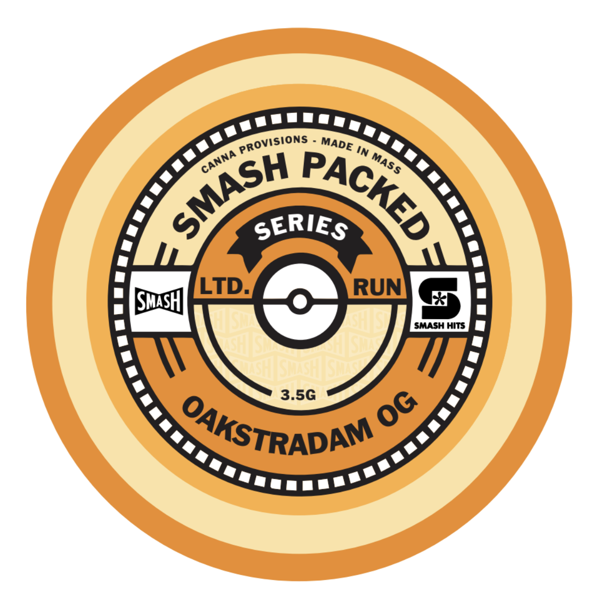 Photograph of product: Oakstradam | Smash Packed - 3.5g