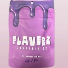 Photograph of product: Flaverz - Grape Gummies 200mg