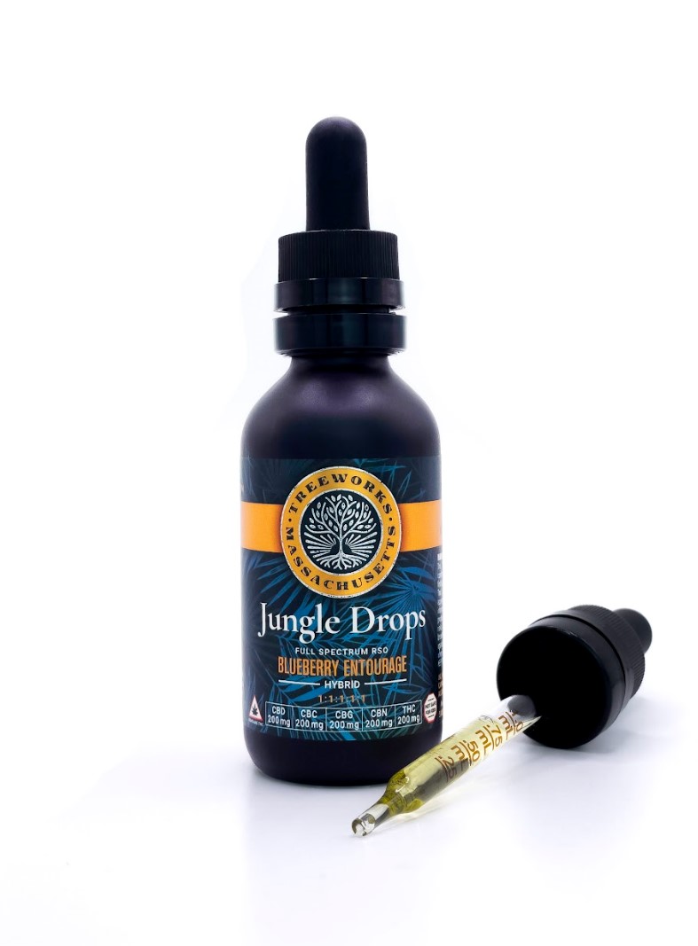 Photograph of product: Jungle Drops (200mg CBD | 200mg CBC | 200mg CBG | 200mg CBN | 200mg TH-oui)
