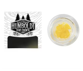 Photograph of product: Humboldt Terp Council First Class Funk Live Resin 1g