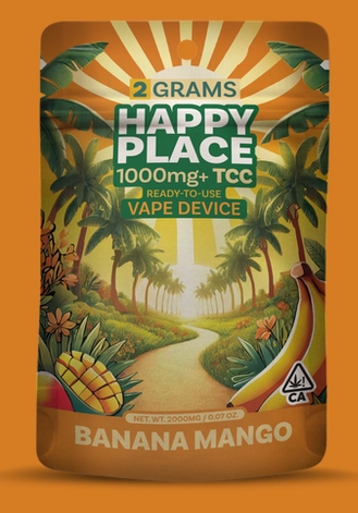 Photograph of product: BANANA MANGO - HAPPY PLACE - ALL IN ONE