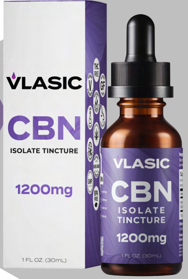 Photograph of product: Vlasic CBN Isolate Tincture 1200mg