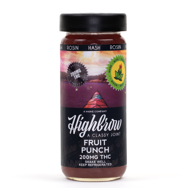 Photograph of product: Highbrow | Fruit Punch | 200MG TH-oui Drink