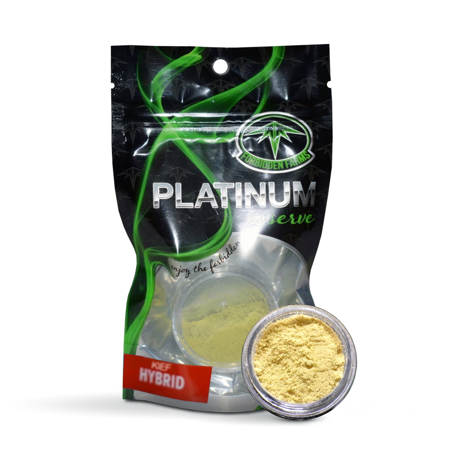 Photograph of product: Hybrid House Blend Platinum Reserve Kief | 1g