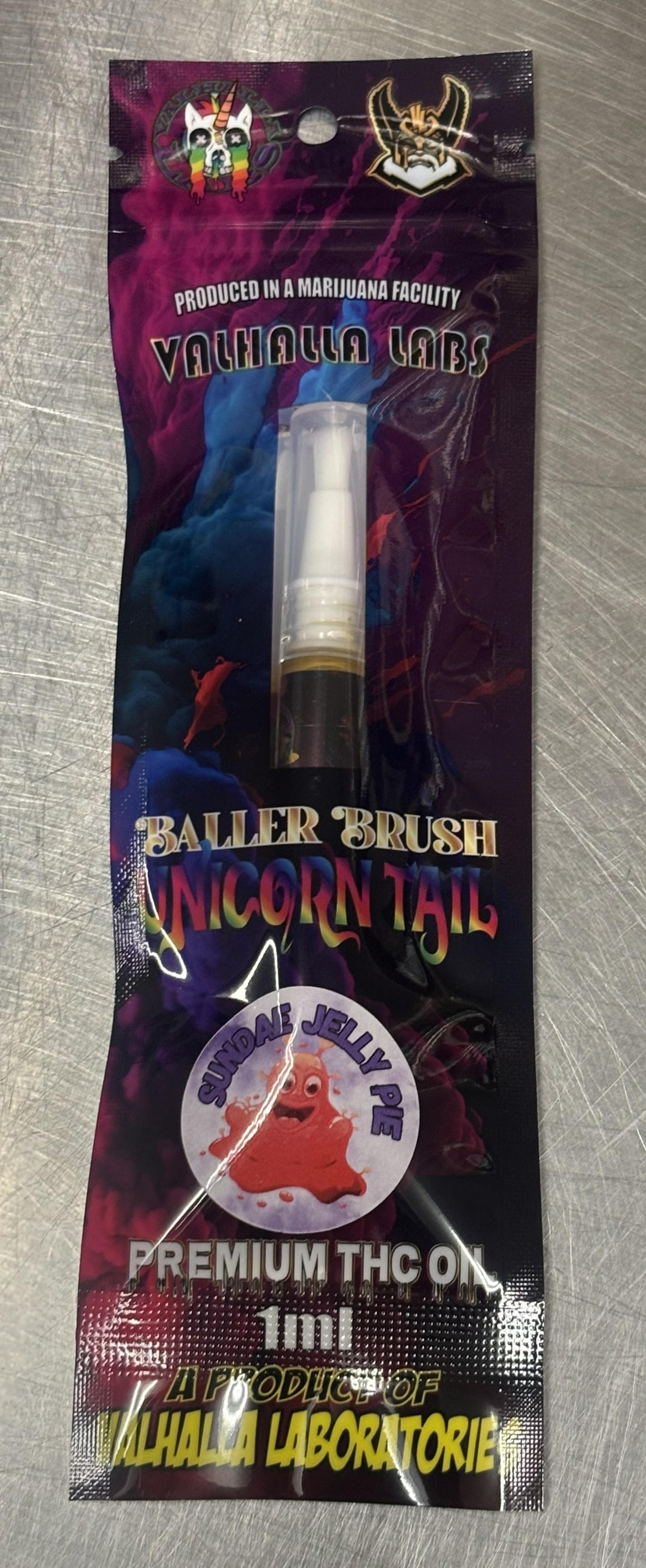 Photograph of product: Valhalla 1g LR Sundae Jelly Pie Brush