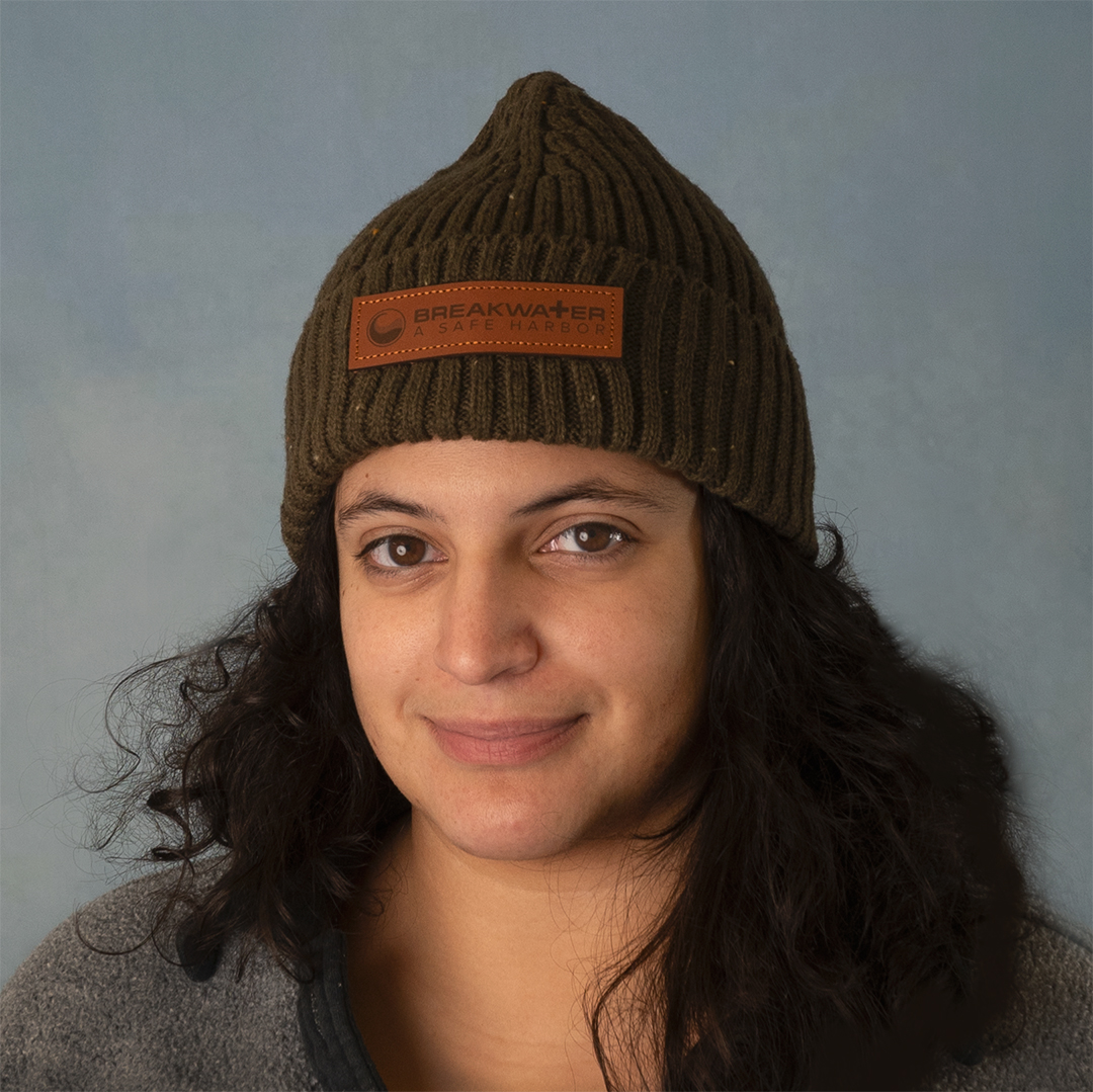 Photograph of product: Loden Ribbed Beanie Hat