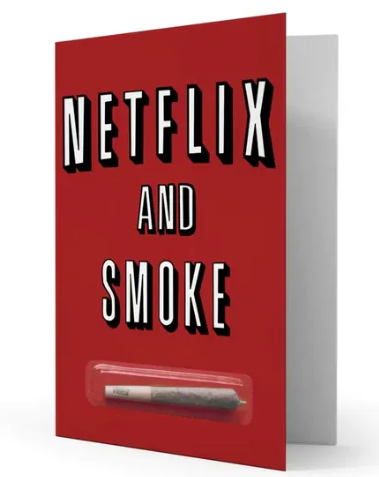 Photograph of product: NETFLIX AND SMOKE | 420 CARDZ