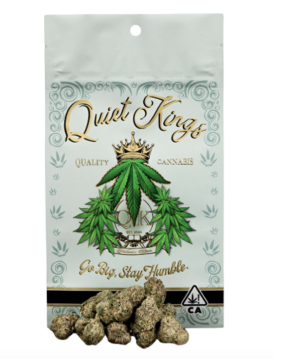 Photograph of product: Quiet Kings | Black Jack | Greenhouse Flower | 1/2oz - 14g