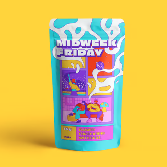 Photograph of product: MIDWEEK FRIDAY JUNGLE PIE SHAKE - 14g
