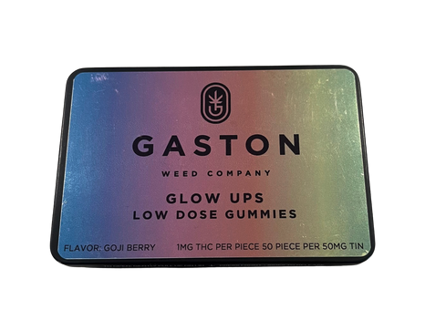 Photograph of product: GLOW UPS : Low Dose Gummies : Goji Berry