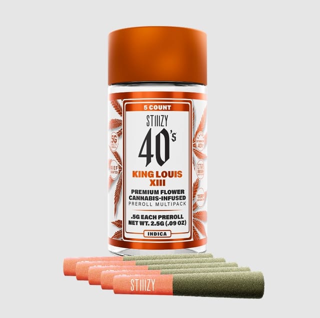 Photograph of product: $35.92 Pre Rolls 40s King Louis XIII 2.5g - 