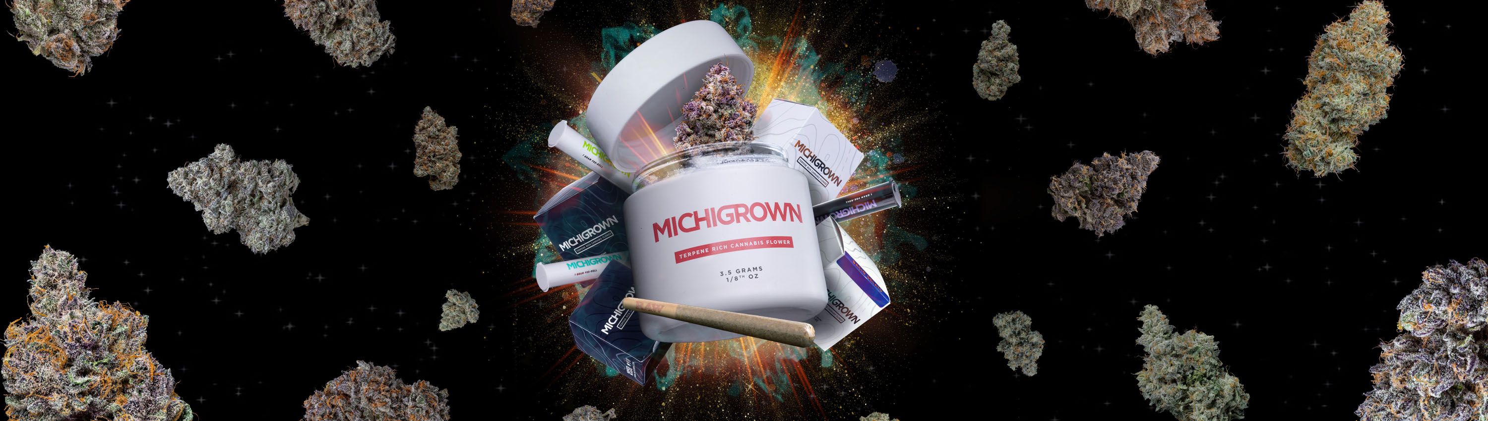 Photograph of product: Michigrown Hubba Bubba Pre-roll