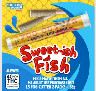 Photograph of product: Sweet-Ish Fish  -  0.5G 2PK  Infused Hydro Pre roll (TAX INCLUDED)