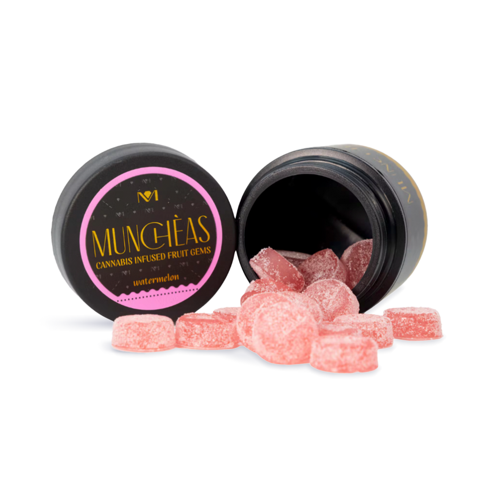 Photograph of product: Munchas Watermelon Fruit Gems