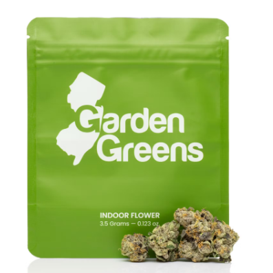 Photograph of product: Garden Greens Yemaya Y Flower - 3.5g