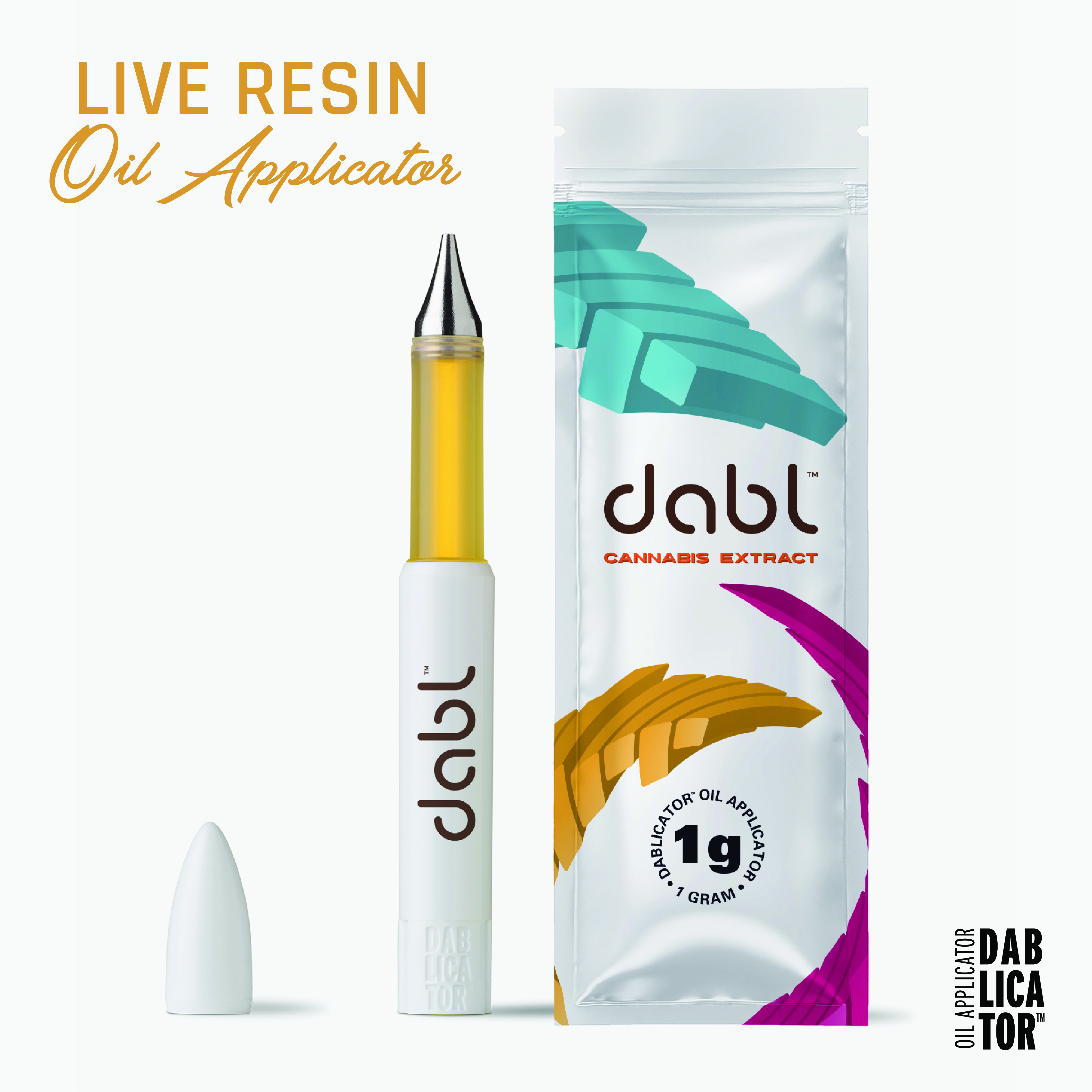 Photograph of product: Dablicator | dabl | Lemon Fatman Live Resin | 1g