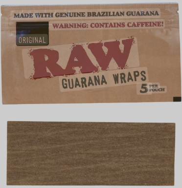 Photograph of product: Raw Guarana Wraps