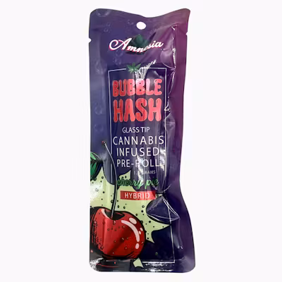Photograph of product: Amnesia - 1.3g Bubble au chocolat Infused Preroll - Cherry Pie