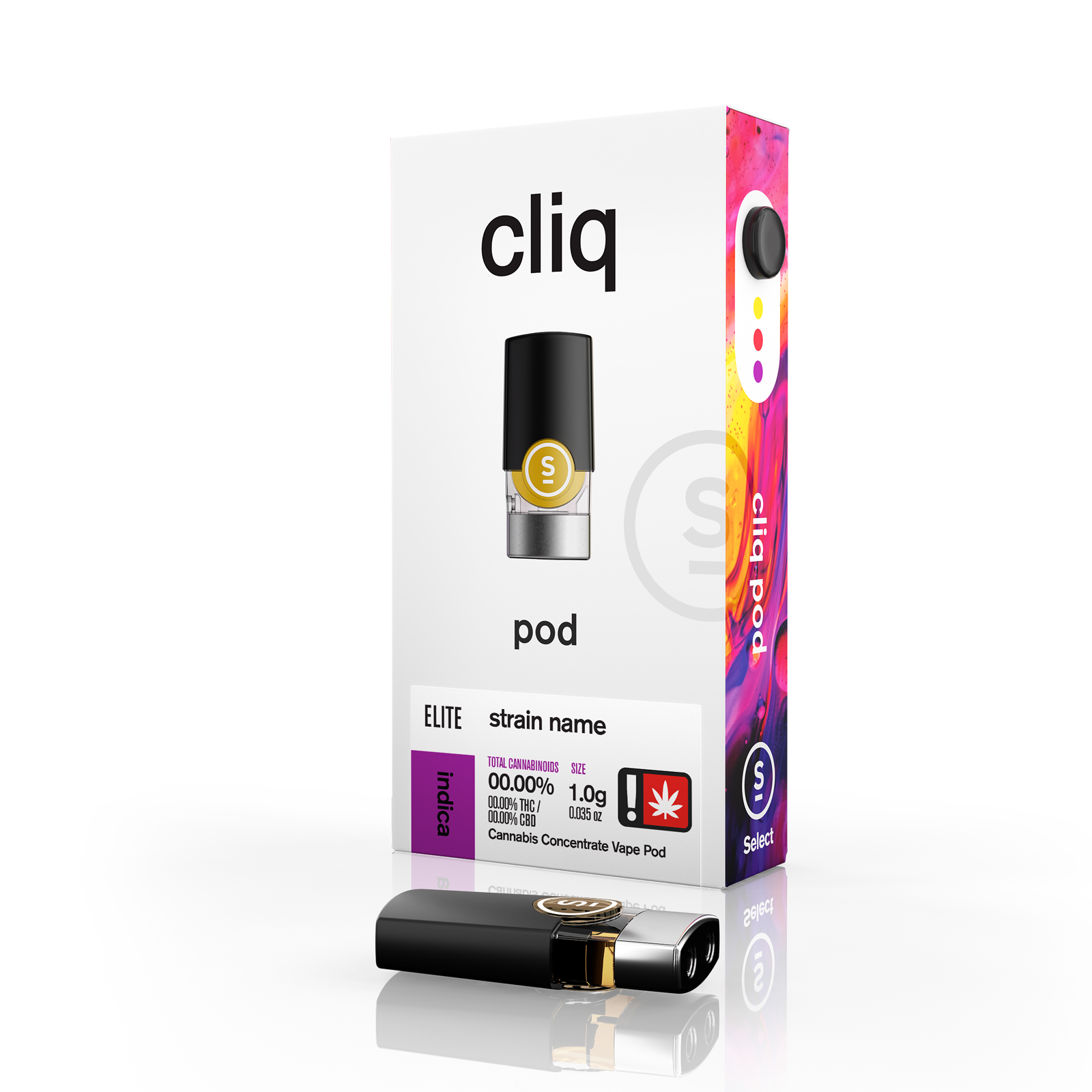 Photograph of product: Sour Diesel Cliq Elite Pod | 1g