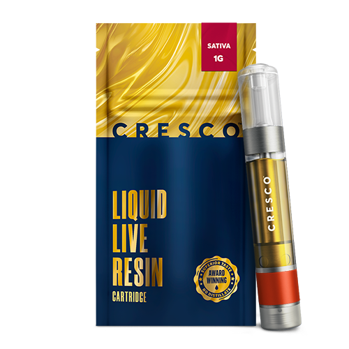 Photograph of product: CRESCO | Vape Cartridge | Live Resin | Gastro Glaze