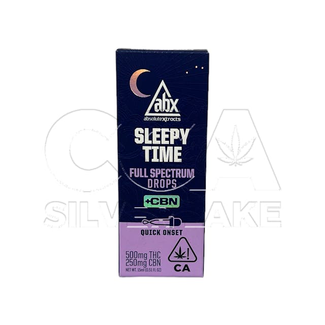 Photograph of product: Sleepytime Solventless CBN Drops 500:250 15ml - Tincture 15ml