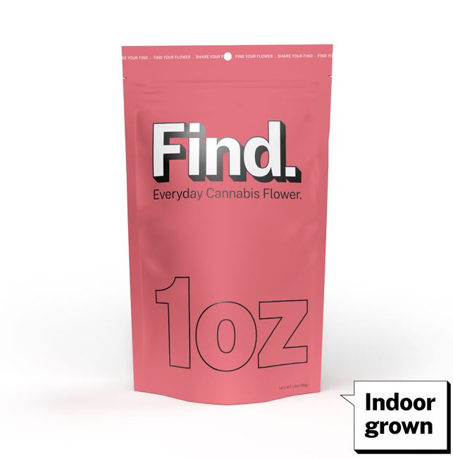 Photograph of product: Find. Indoor Oui'd Whole Flower 28g - Drops of Jupiter