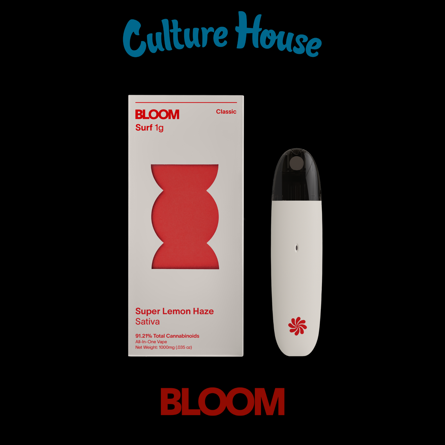 Photograph of product: Bloom Surf | Super Lemon Haze | Disposable