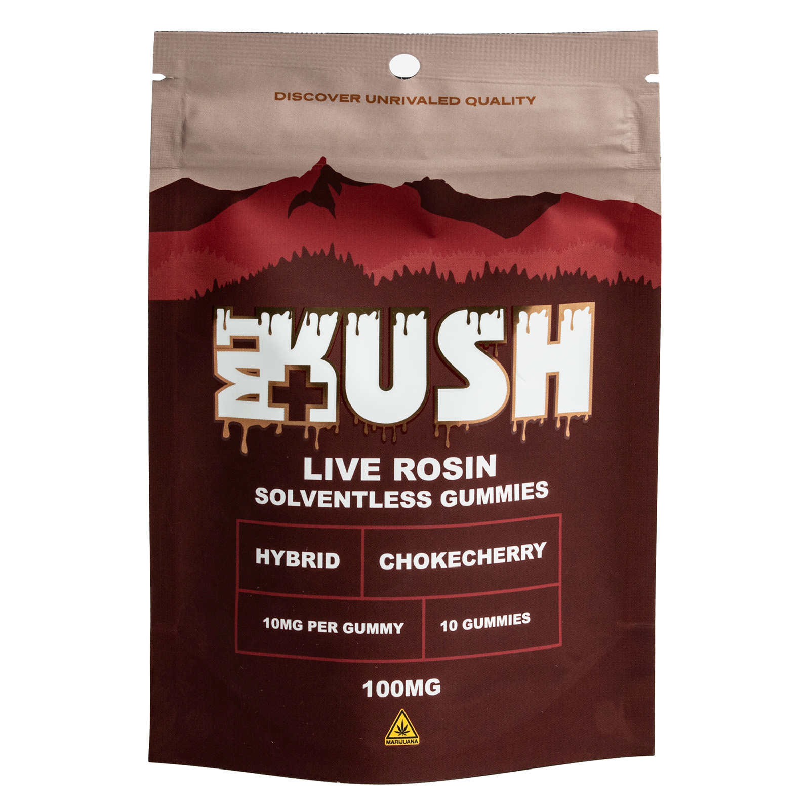 Photograph of product: Live Rosin Gummies | Choke Cherry | 10pk