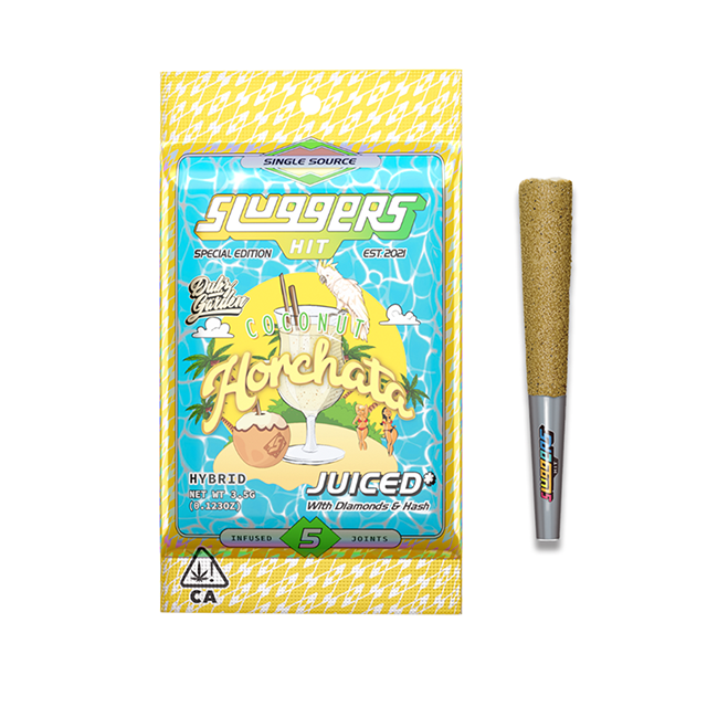 Photograph of product: COCONUT HORCHATA 3.5G 5 PACK INFUSED PREROLLS