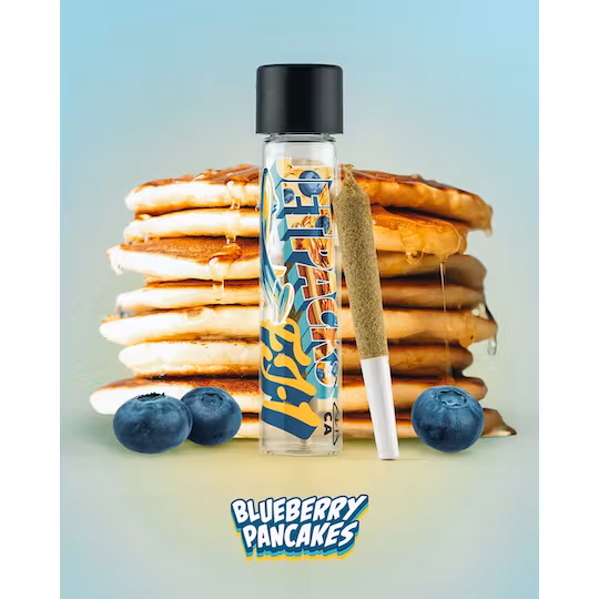 Photograph of product: Jetpacks FJ-1 Infused PreRoll - Blueberry Pancakes