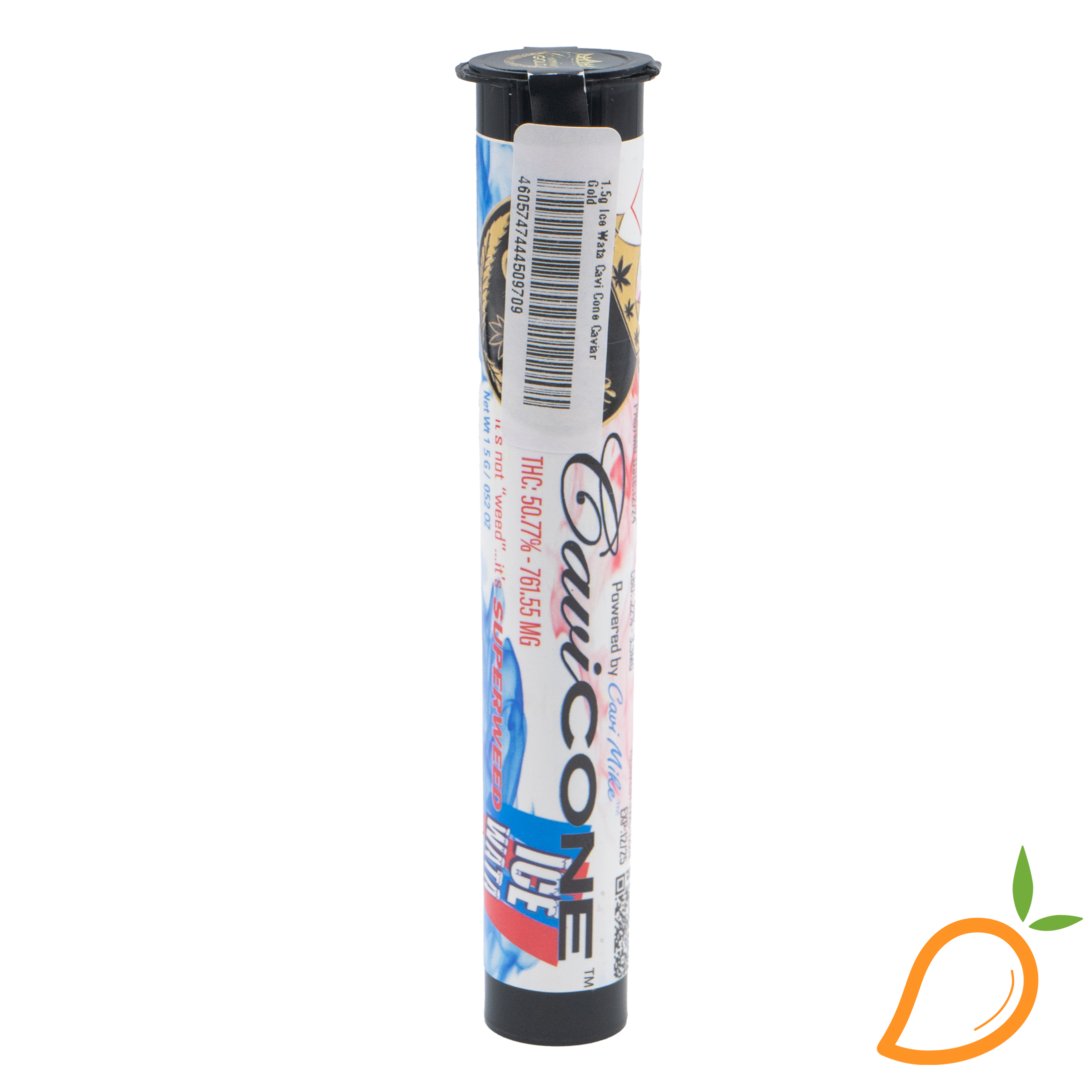 Photograph of product: 1.5g Ice Wata Cavi Cone Caviar Gold